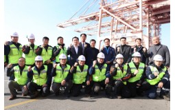 정장선 평택시장, 새해 첫 평택항 수출 현장 방문